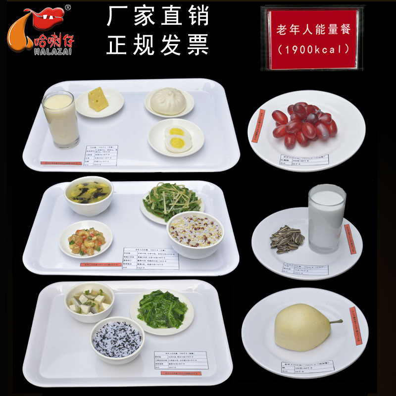 老年人能量餐模型1900大卡模型