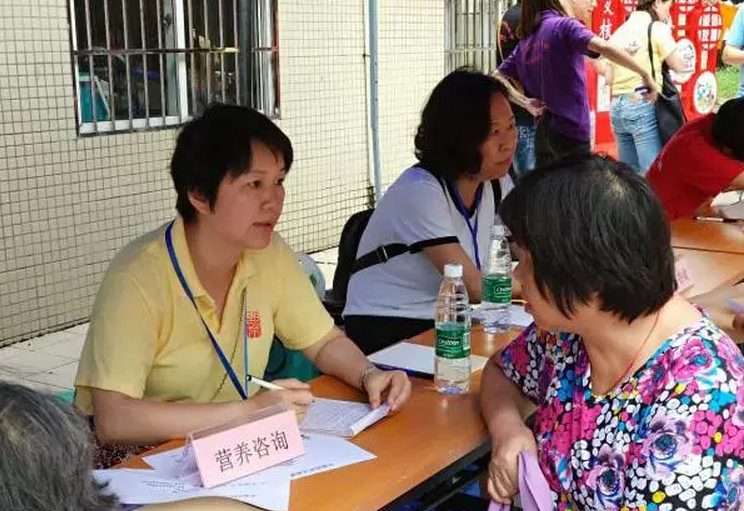 膳食宝塔模型厂家带您走进“膳食宝塔进社区”活动